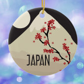 Japanse herdenking keramisch ornament