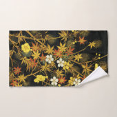 Japanse Herfstbladeren Antieke Botanische Bad Handdoek (Handdoek)