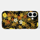 Japanse Herfstbladeren Antieke Botanische Case-Mate iPhone Case (Achterkant (horizontaal))