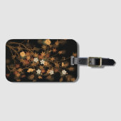 Japanse herfstbloemen & kunst bagagelabel (Voorkant (horizontaal))