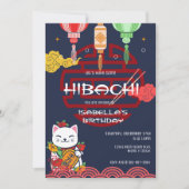 Japanse Hibachi Dinner Party Uitnodiging Verjaarda (Voorkant)