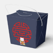 Japanse Hibachi Dinner Party Verjaardag Take Out Bedankdoosjes (Achterkant)