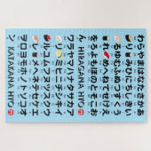 Japanse Hiragana & Katakana-tabel (Sushi) Legpuzzel (Horizontaal)