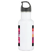 Japanse Hiragana-tabel Waterfles (Achterkant)