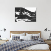 Japanse homo's in Hawaï Foto Canvas Afdruk (Insitu (Slaapkamer))