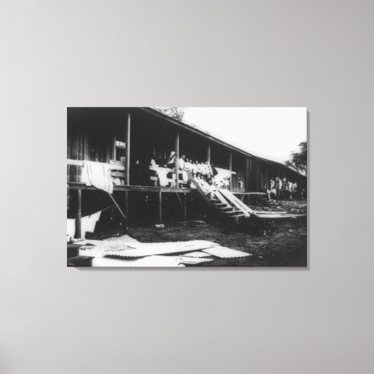 Japanse homo's in Hawaï Foto Canvas Afdruk (Voorkant)