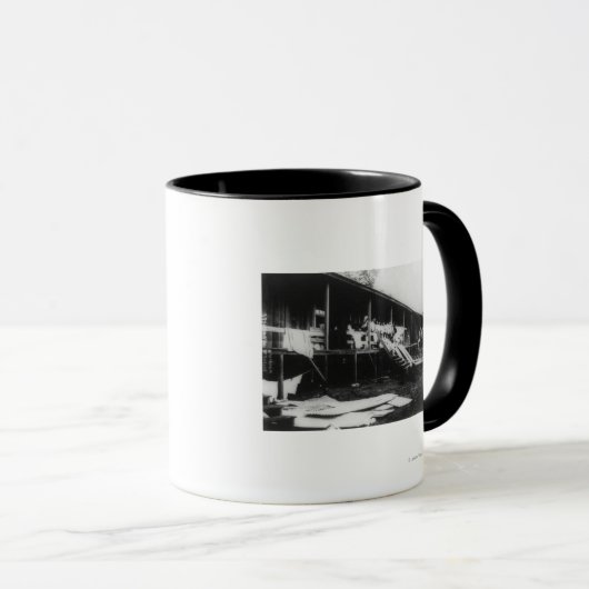 Japanse homo's in Hawaï Foto Mok (Voorkant rechts)