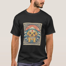 Japanse Hond Kanagawa Golf art Essentieel T-shirt