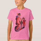 Japanse houtafdruk t-shirt (Voorkant)