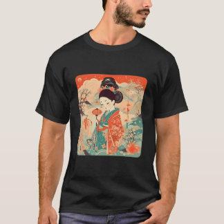 Japanse houtblok Al T-shirt