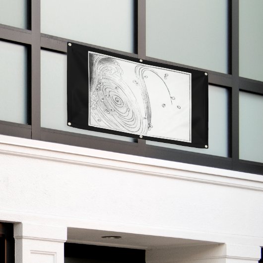 JAPANSE HOUTBLOK PRINT HOKUSAI WAVE BANNER (Buitenkant Gebouw)