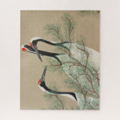 Japanse houtblokafdruk — Kamisaka Sekka Legpuzzel (Verticaal)