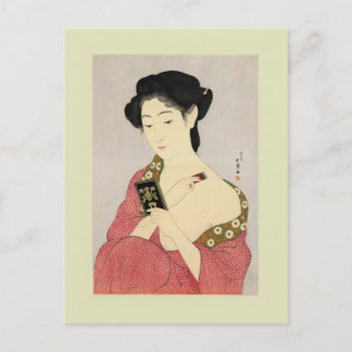 Japanse Houtsnede Briefkaart