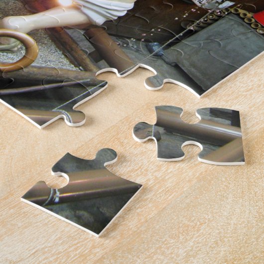 Japanse Humor - Dog Pulling Pants Down Legpuzzel (Zijkant)