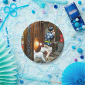 Japanse Humor - Dog Pulling Pants Down Papieren Bordje (Feest)