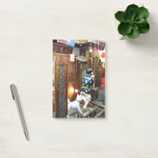 Japanse Humor - Dog Pulling Pants Down Post-it® Notes (Kantoor)