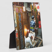 Japanse Humor - Hond Trekt Broek naar beneden Fotoplaat (Zijkant)