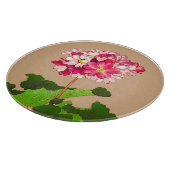 Japanse hydrangea. Roze en groen Snijplank (Hoek)