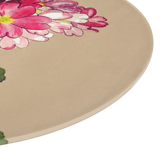 Japanse hydrangea. Roze en groen Snijplank (Hoek)