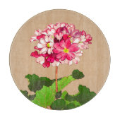 Japanse hydrangea. Roze en groen Snijplank (Voorkant)