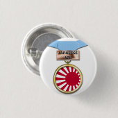 Japanse ijsknop ronde button 3,2 cm (Voorkant /achterkant)
