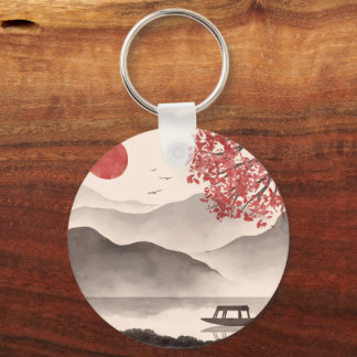 Japanse illusie sleutelhanger