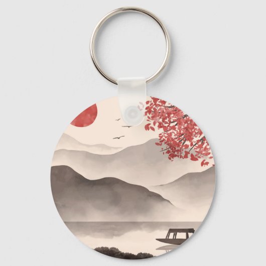 Japanse illusie sleutelhanger (Achterkant)