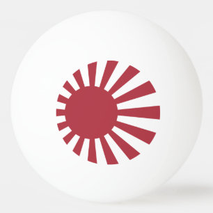 Japanse Imperiale Zonsopkomstvlag, Edo tot WO2 Pingpongbal
