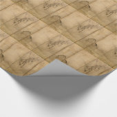 Japanse inkt op papier Gibbons Primates & Landscap (Hoek)