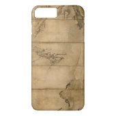 Japanse inkt op papier Gibbons Primates & Landscap Case-Mate iPhone Case (Achterkant)