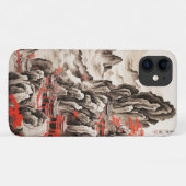 Japanse inkt schilderij telefoonhoes - Berg en Te Case-Mate iPhone Case (Achterkant (horizontaal))