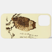  Japanse inktschets van een olifant Case-Mate iPhone Case (Achterkant / Rechts)
