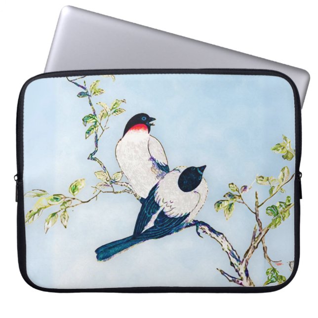  Japanse inktschets van vinken Laptop Sleeve (Voorkant)