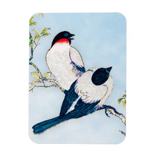 Japanse inktschets van vinken Magneet