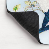  Japanse inktschets van vinken Muismat (Hoek)