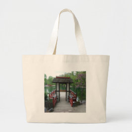 Japanse Inspiratie Grote Tote Bag