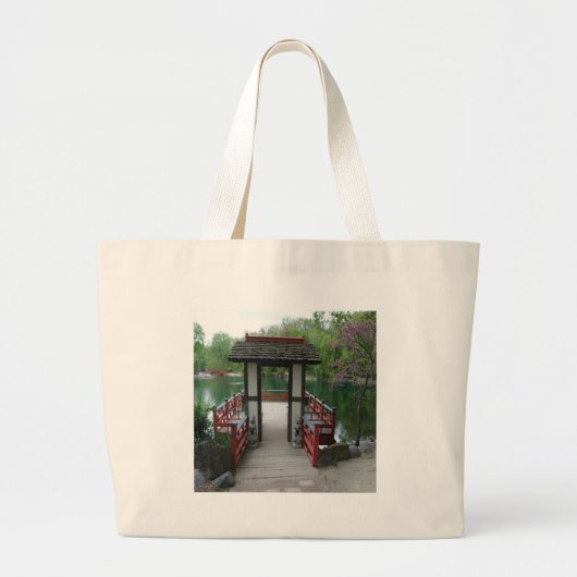 Japanse Inspiratie Grote Tote Bag (Voorkant)