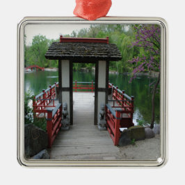 Japanse Inspiratie Metalen Ornament