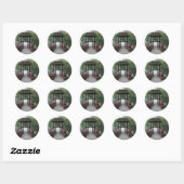 Japanse Inspiratie Ronde Sticker (Vel)