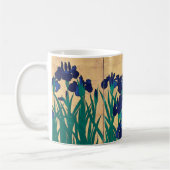 Japanse Irises (detail), Ogata Kōrin Koffiemok (Links)