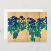 Japanse Irises, Ogata Kōrin Briefkaart (Voorkant / Achterkant)