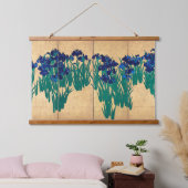 Japanse Irises, Ogata Kōrin Hangend Wandkleed (Slaapkamer)
