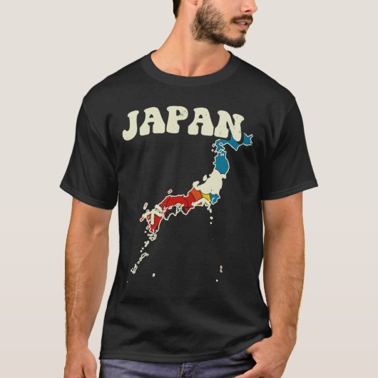 Japanse Japanse regenboogrek 70 jaar M T-shirt (Voorkant)