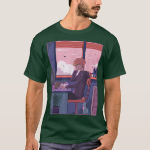 Japanse jongen die Anime Manga Graphic Japan bestu T-shirt