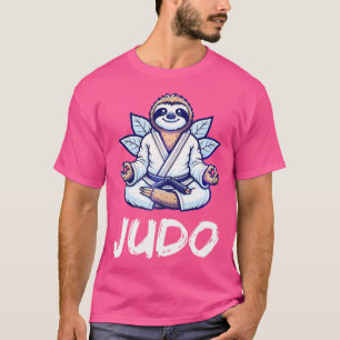 Japanse Judo Sloth Judoka T-shirt