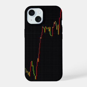 Japanse Kaarsgrafiek iPhone 15 Case