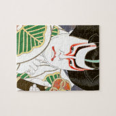 Japanse Kabuki Actor Art van Natori Shunsen 名 春 仙 Legpuzzel (Horizontaal)