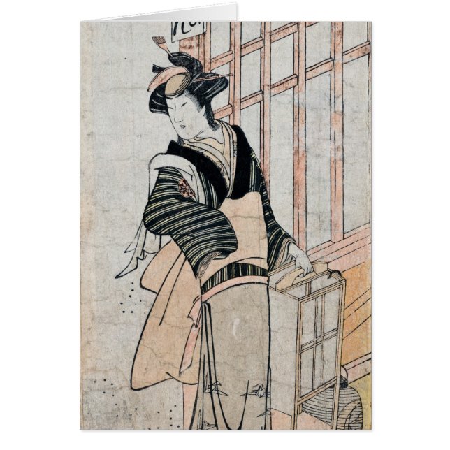 Japanse Kabuki Theaterkaarten (Voorkant)