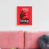Japanse Kaiju-aanval op Fiji Canvas Afdruk (Insitu (Woonkamer))