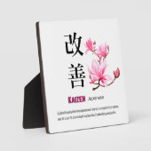 Japanse Kaizen Plaque Fotoplaat (Voorkant)